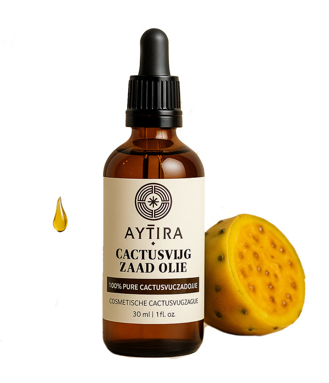 AYTIRA Huile de Figue de Barbarie – 100 % pure, biologique et pressée à froid | Soin de luxe anti-âge