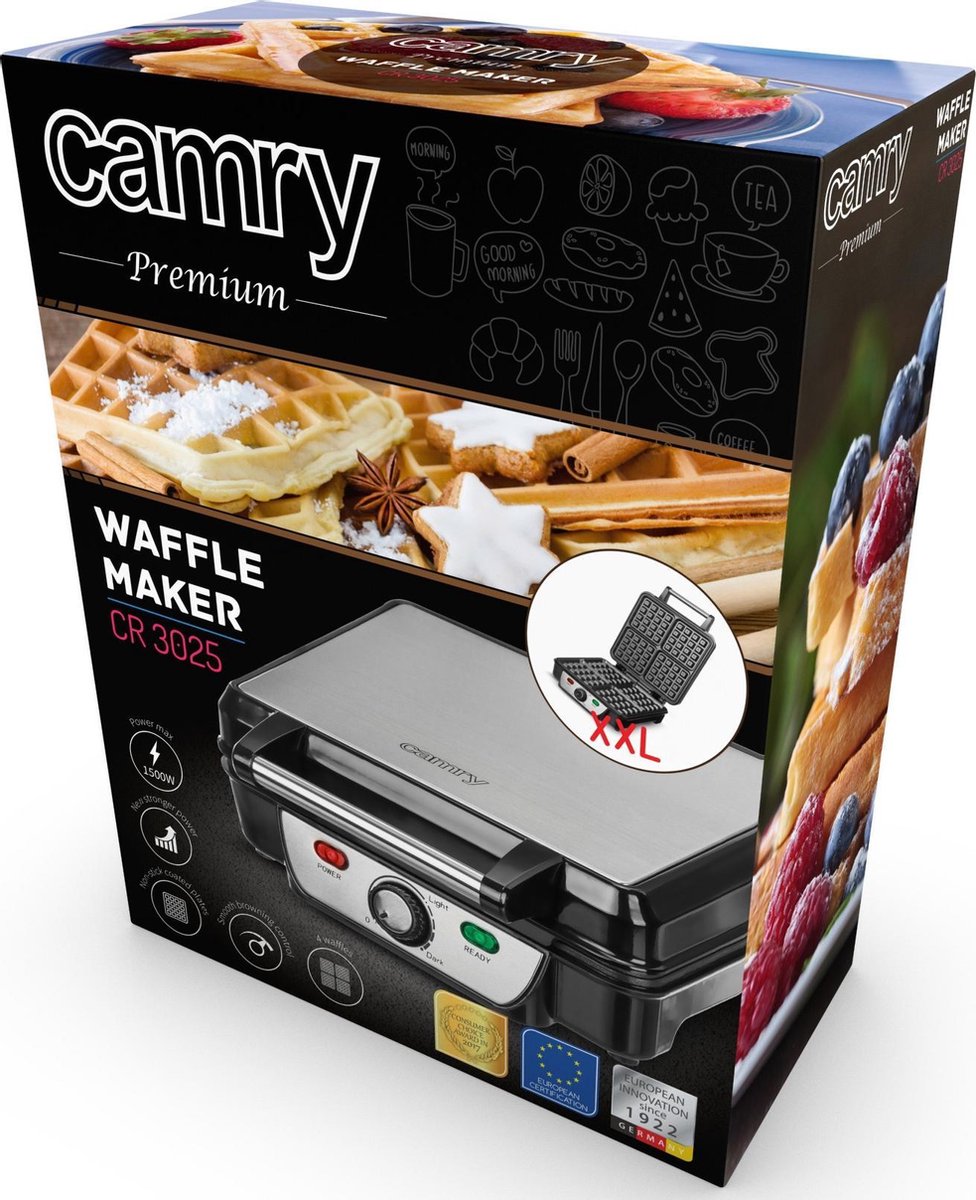 Camry CR 3025 Wafelmaker - Wafelijzer