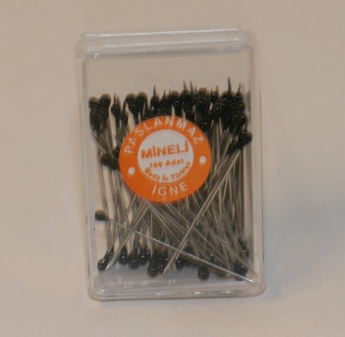 Épingles à hijab noires