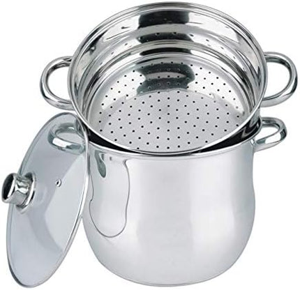 Couscoussier/cuiseur vapeur en inox