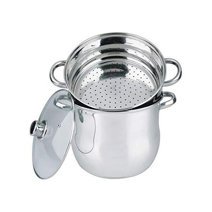 Couscoussier/cuiseur vapeur en inox