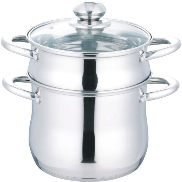 Couscouspan RVS – stoompan voor couscous, ook voor inductie, 4 tot 16 liter – foto 15
