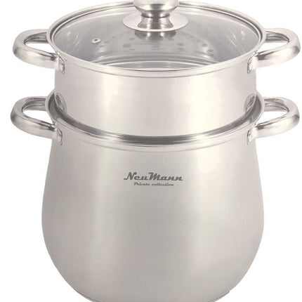 Couscoussier/cuiseur vapeur en inox