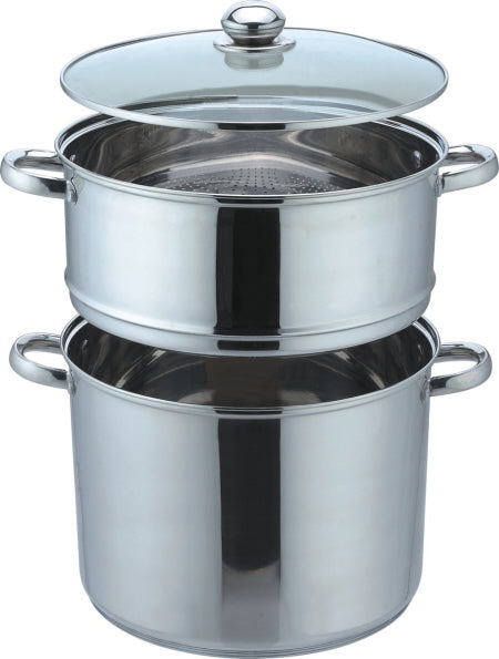 Couscoussier RVS 3-delig – Marokkaanse couscous pan, ook inductie, 4 tot 15 L – foto 11