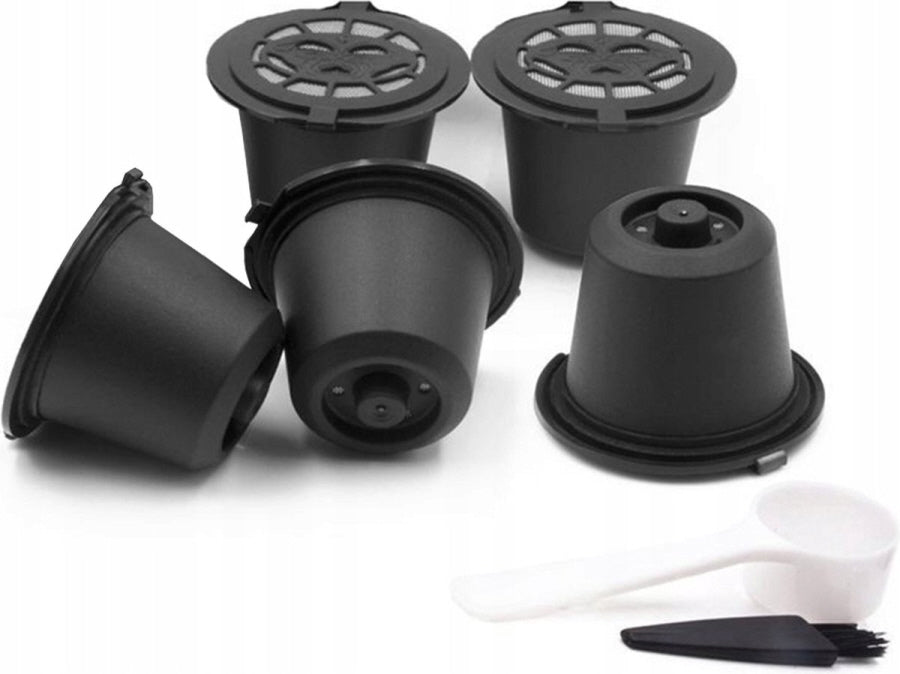 Herbruikbare Nespresso Koffie Cup - Navulbare Koffiecapsules Nespresso -  5 Stuks