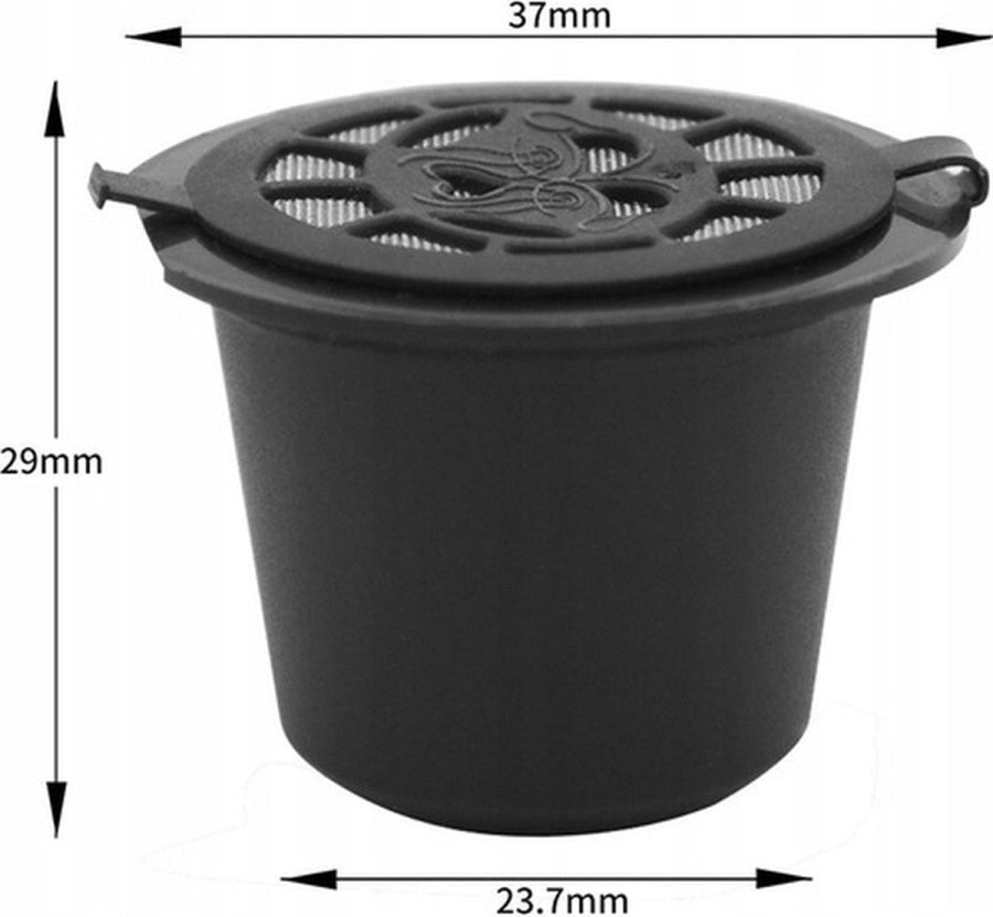 Herbruikbare Nespresso Koffie Cup - Navulbare Koffiecapsules Nespresso -  5 Stuks
