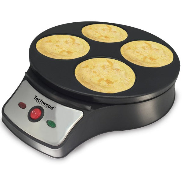 Crêpe-Maker 2-in-1 – Pfannkuchenbereiter mit austauschbaren Backplatten Ø 28 cm
