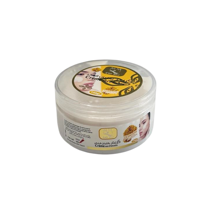 Cream with Olibanum (Gum Resin) – Natural Firming Face Cream – 100g