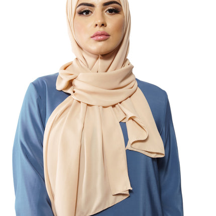 Écharpe en Crêpe Premium