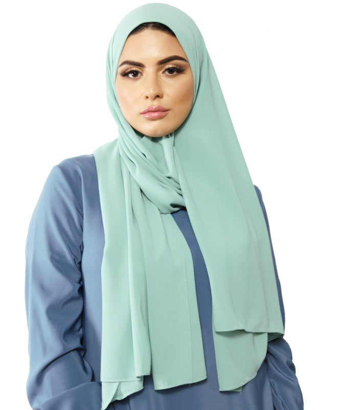 Luxe Crepe Chiffon Sjaal