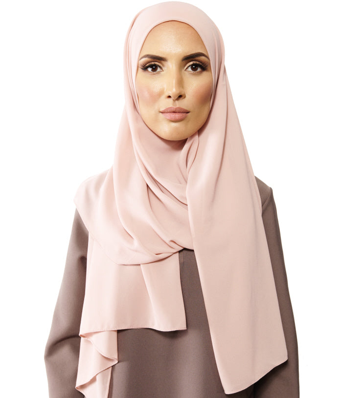 Luxe Crepe Chiffon Sjaal