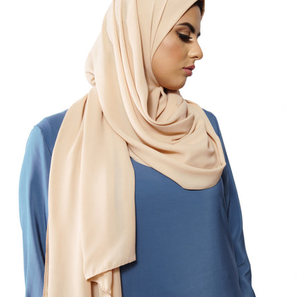 Écharpe en Crêpe Premium