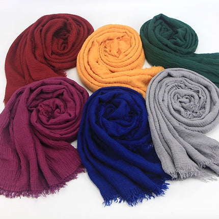 Foulard Maxi Crinkle Skin