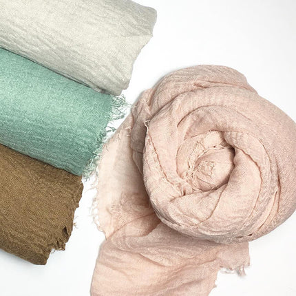 Foulard Maxi Crinkle Skin