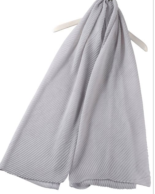 CRINKLE PLAIN sjaal