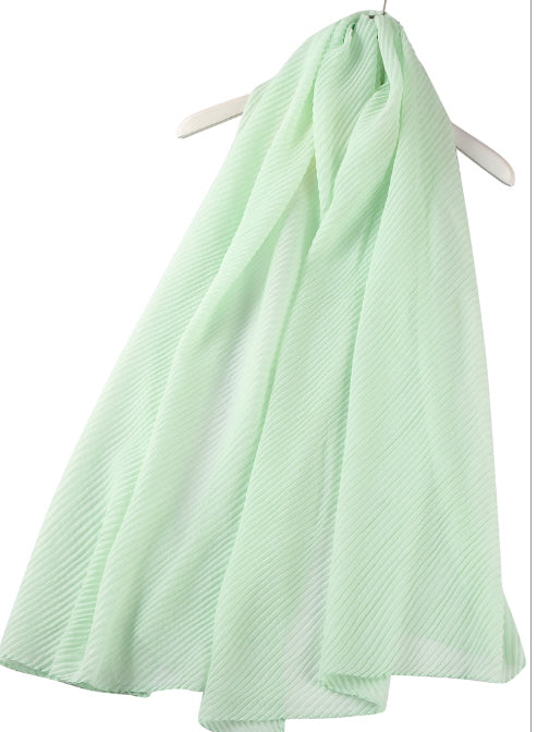 CRINKLE PLAIN sjaal