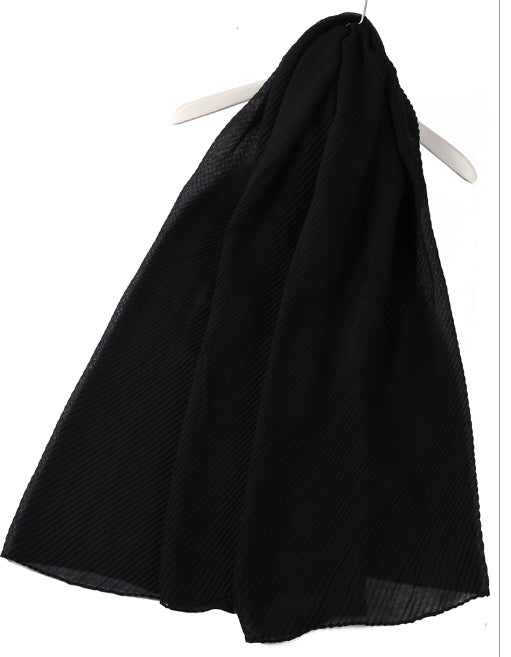 CRINKLE PLAIN sjaal