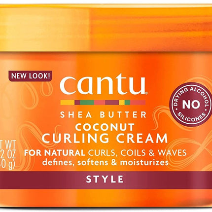 Cantu Shea Butter Crème pour cheveux bouclés à la noix de coco 340 g