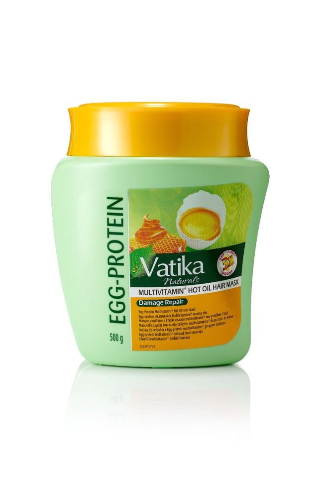 Dabur Vatika Naturals Egg Protein Deep Conditioning Mask 500 Gr