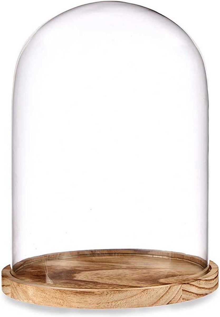 Sturzglas Ø 23x28 cm Glas Rund Glassturz