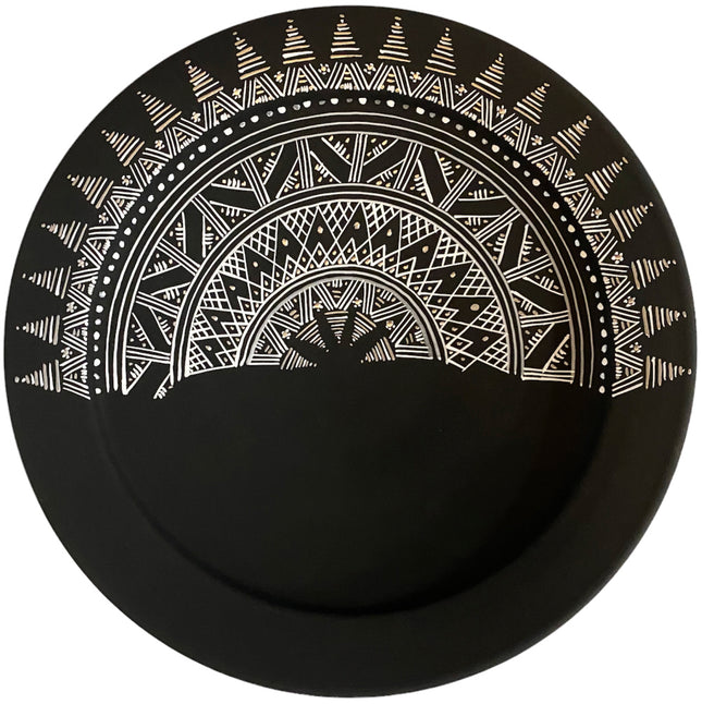 Coupe décorative nas-nas en poterie faite à la main