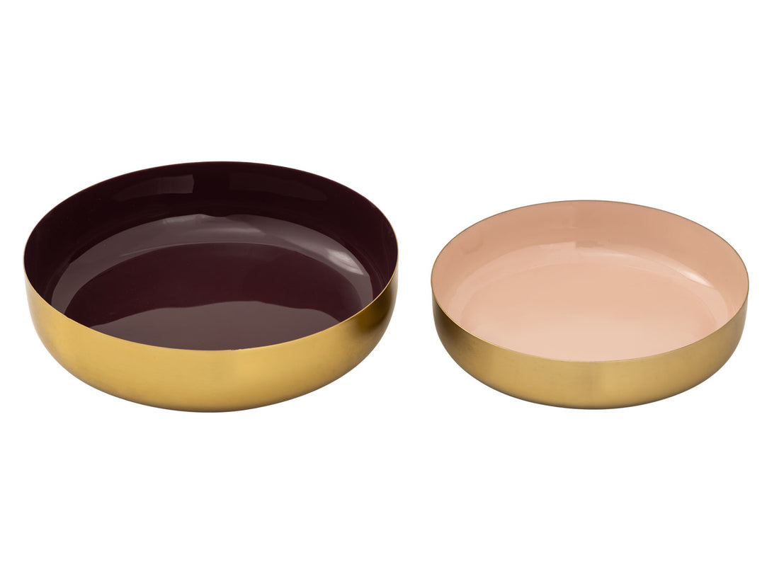 Dekorative Schale im 2er-Set, ø 22/18 cm, Snackschale