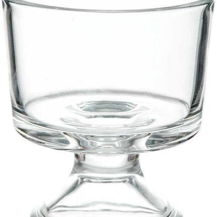 Coupes à glace/Sorbets/Desserts - lot de 6 - verre - 290 ml - sur pied - D9 cm/H10 cm