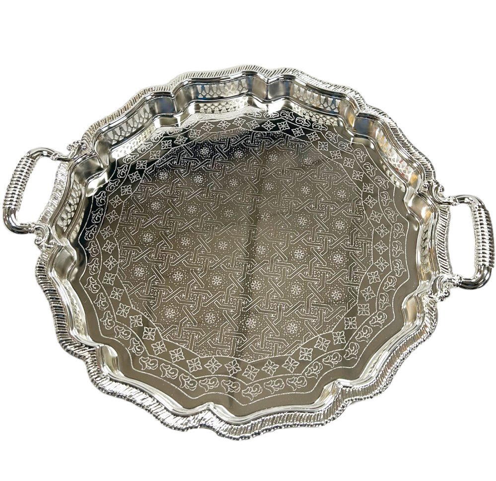 Dienblad met golvend hoge rand 44 cm - Sinia