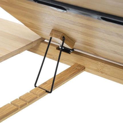 Plateau de lit/table d'ordinateur portable/plateau Smart 54 x 34 cm bambou
