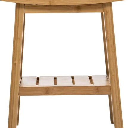 5Five Tabouret de douche ou d'appoint - bois de bambou - L40 x l25 x H46 cm