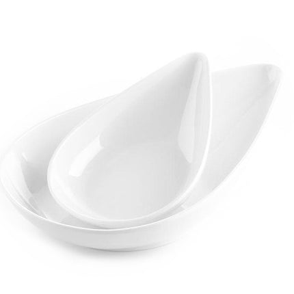 Coupelles à gouttes en mélamine blanches