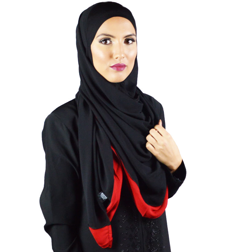 Sofort tragbares Chiffon-Hijab