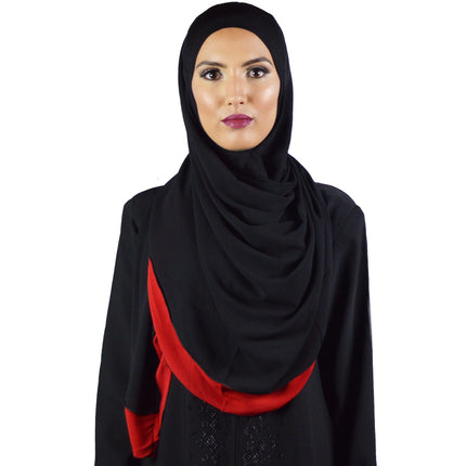 Hijab Instant en Mousseline Prêt-à-porter