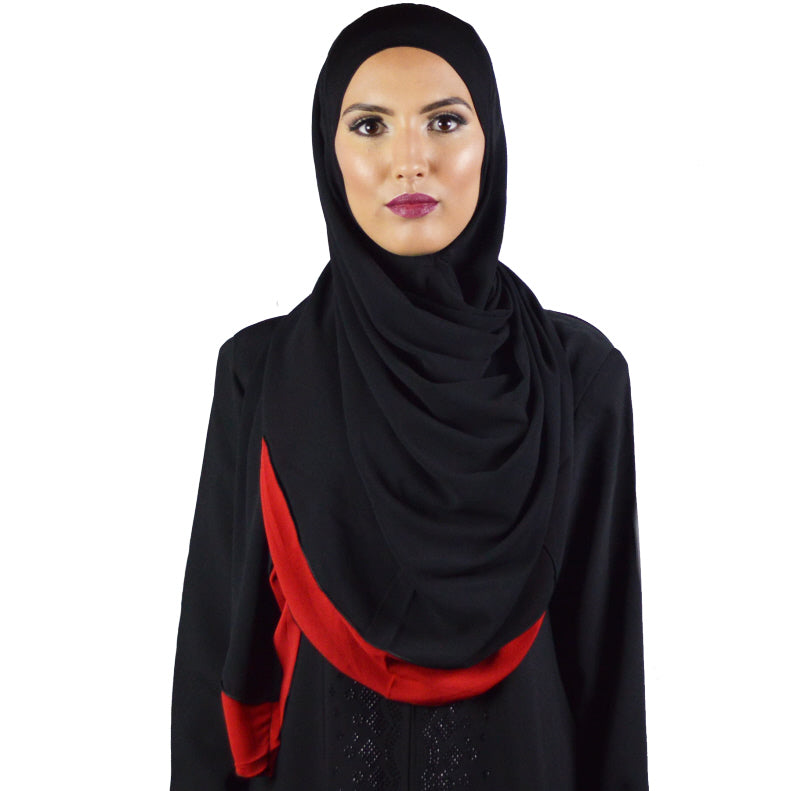 Sofort tragbares Chiffon-Hijab