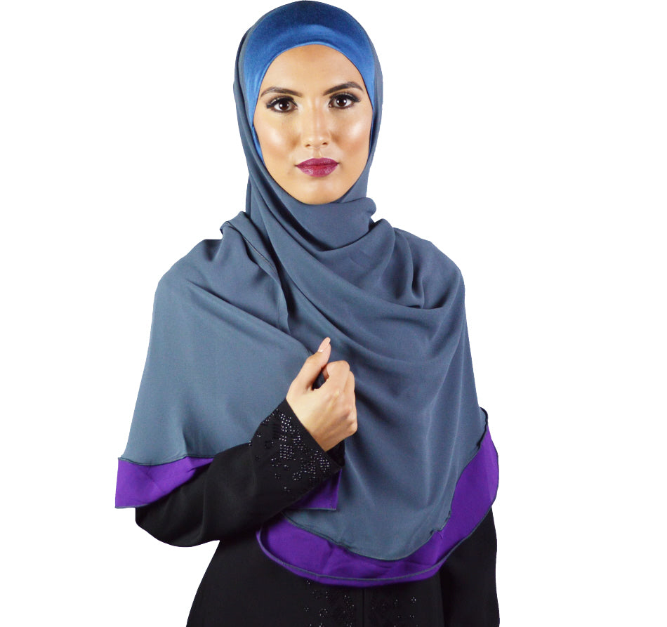 Sofort tragbares Chiffon-Hijab