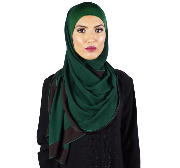 Sofort tragbares Chiffon-Hijab