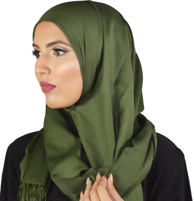 Écharpe en satin de luxe