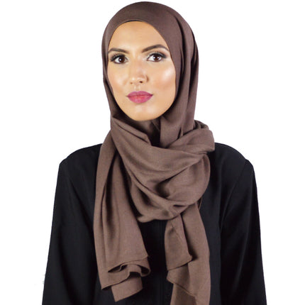 Écharpe Pashmina sans franges