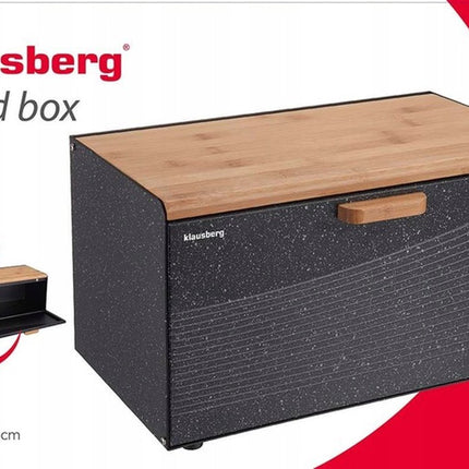 Klausberg 7464 - Double boîte à pain - anthracite