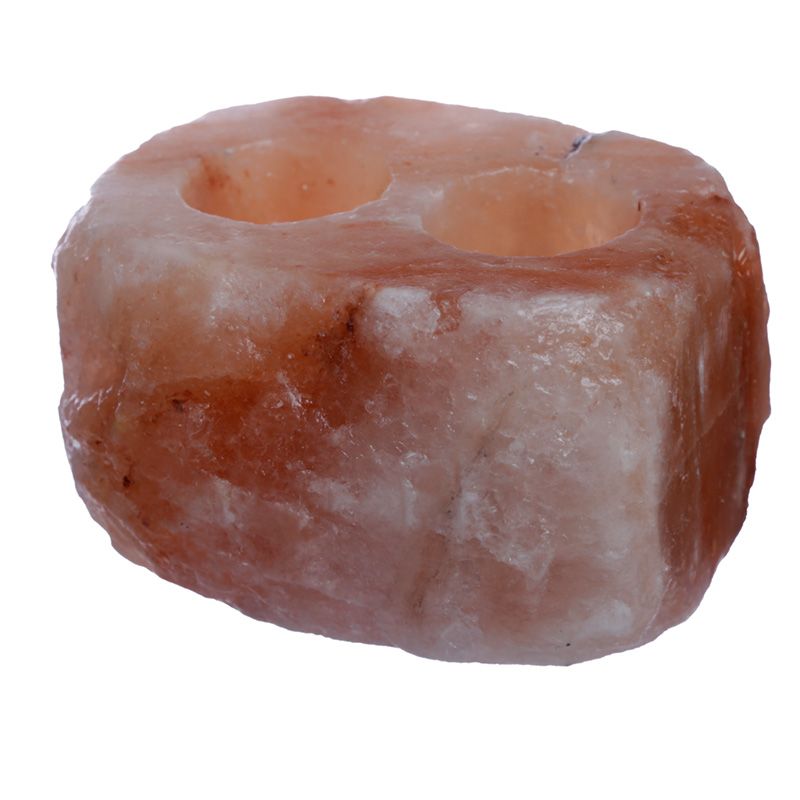 Double Salt Candle Holder Tea Light Holder