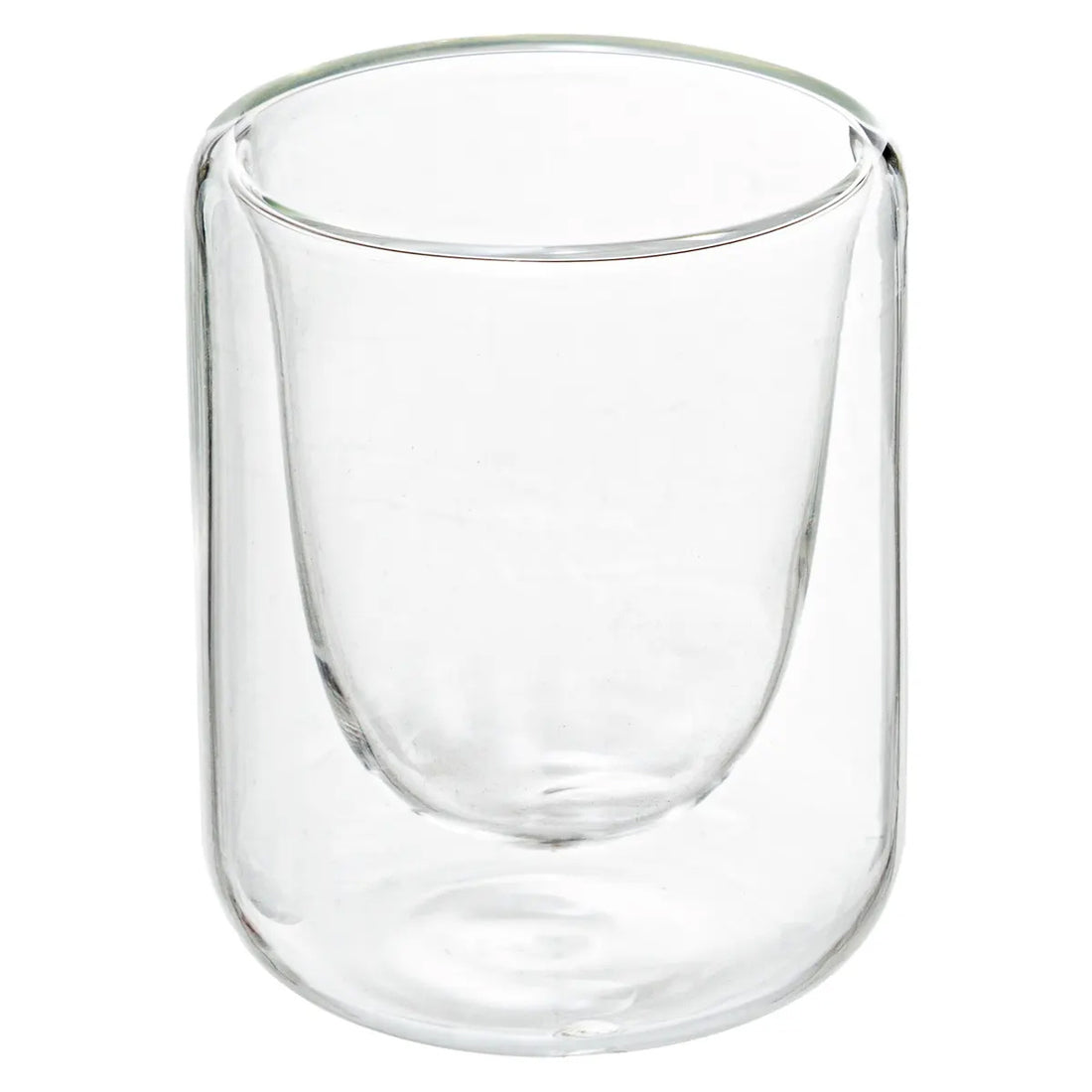Double-walled coffee / tea glasses - 4 pieces + coasters - Espresso glass - 80 ML