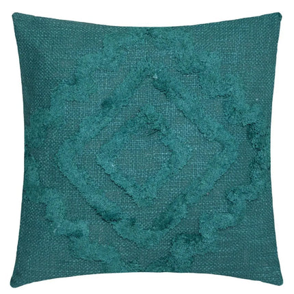 Coussin Inca bleu canard
