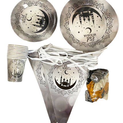 Kit de décoration de fête Aid Moubarak