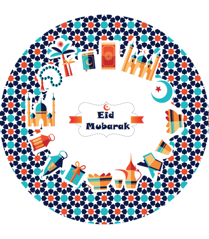 Eid borden (6 stuks)