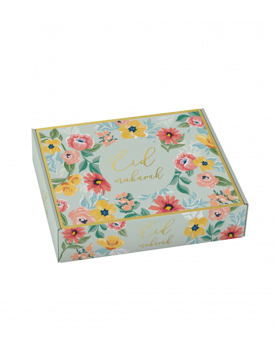 Eid Mubarak pastry box Flowers