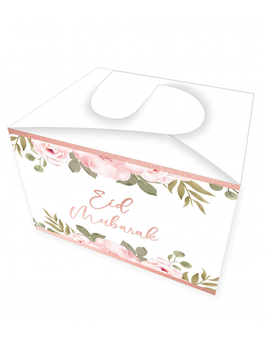 Eid Mubarak Keksbox Rose Gold