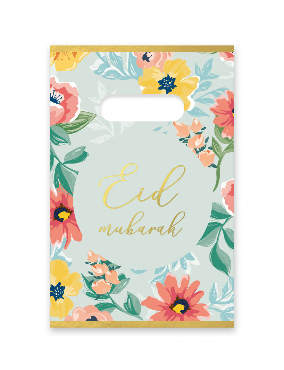 Eid Mubarak treat bags candy bags flowers