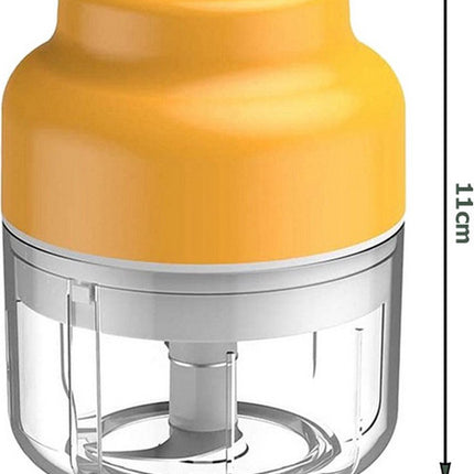 Mini Hachoir Électrique USB 250ML Portable - Coupe-légumes - Hachoir