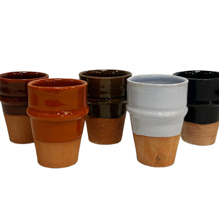 Tasses à expresso marocaines semi-émaillées 70 ml