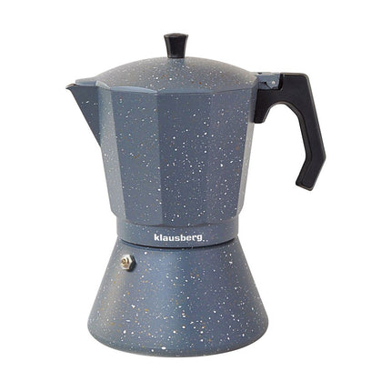 Klausberg | Express Percolateur | machine à expresso | 6 tasses | café | moyen | Marbre gris
